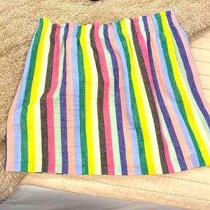 J. Crew striped mini